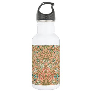William Morris Hyacinth Pattern Dusty Rose 532 Ml Water Bottle