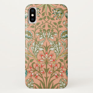 William Morris Hyacinth Pattern Dusty Rose iPhone X Case
