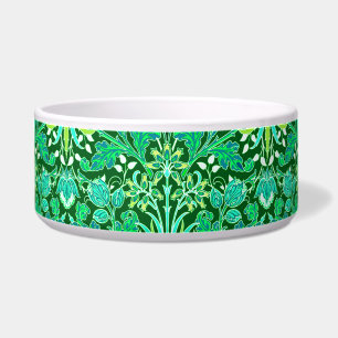 William Morris Hyacinth Print, Emerald Green