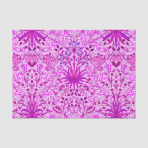 William Morris Hyacinth Print, Lavender and Violet Tissue Paper