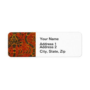 William Morris India Red Floral Vintage Classic