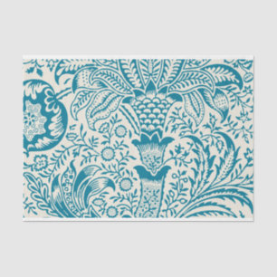 William Morris, Indian pattern, Turquoise Tissue Paper