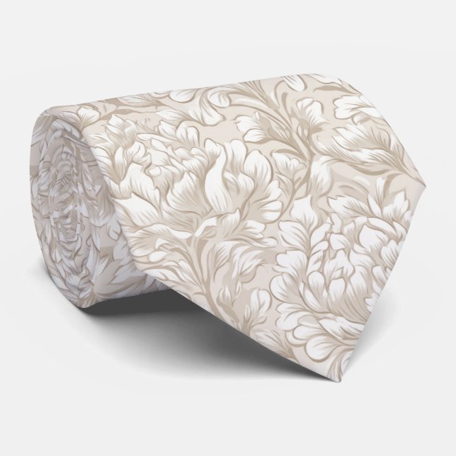 William Morris Inspire Pattern Tie (Rolled)