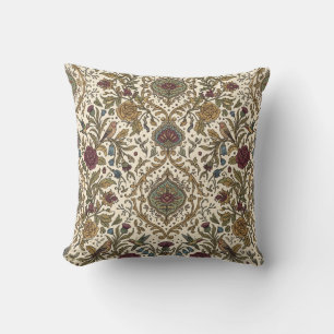 William Morris Inspired Arts and Crafts Floral Med Cushion