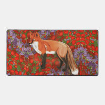 William Morris Inspired Fox Desk Mat