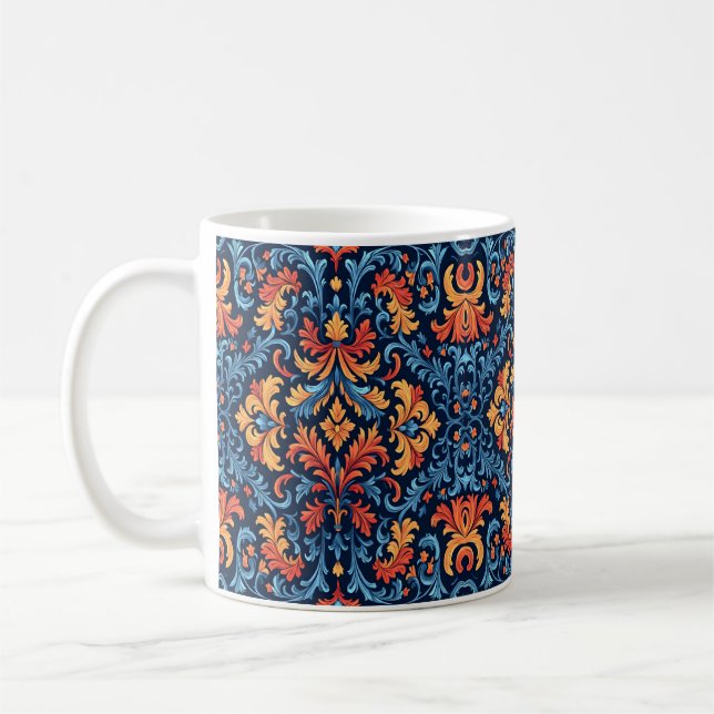 William Morris-inspired Mug (Left)