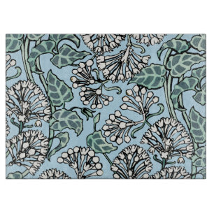 William Morris Jasmine and Leaves Pattern Cutting Board