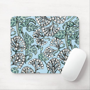 William Morris Jasmine and Leaves Pattern Mouse Mat