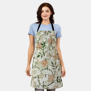 William Morris Jasmine Blossom Garden Design Apron