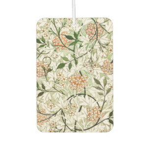 William Morris Jasmine Blossom Garden Design Car Air Freshener