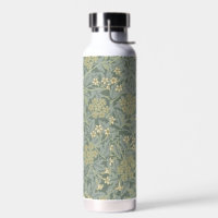 William Morris Jasmine Blue Green Botanical Art