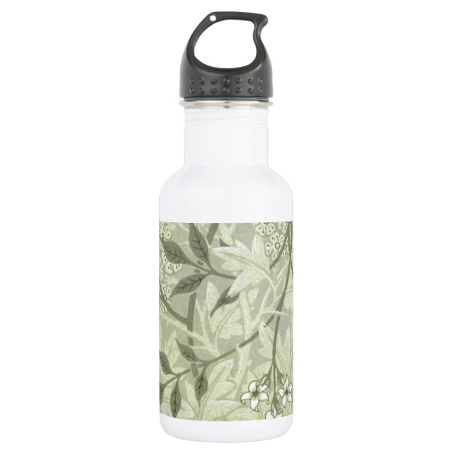 William Morris Jasmine Botanical 532 Ml Water Bottle (Front)