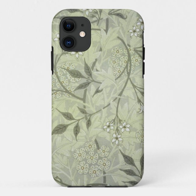 William Morris Jasmine Botanical Case-Mate iPhone Case (Back)
