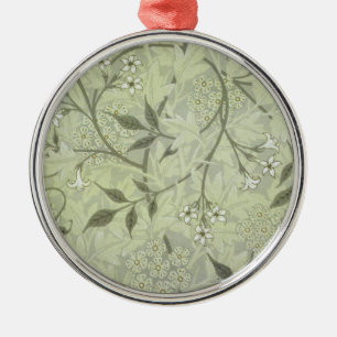 William Morris Jasmine Botanical Vintage Antique Metal Tree Decoration