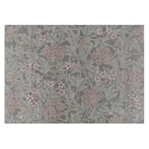 William Morris Jasmine Flower Pattern Cutting Board