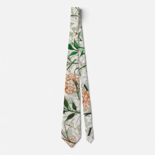 William Morris Jasmine Garden Flower Classic Tie