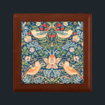 William Morris Jewellery Box Vintage<br><div class="desc">William Morris Strawberry Thief design inspired by the botanical and bird motifs.</div>