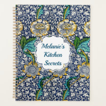 William Morris Kennet Floral Recipes Planner