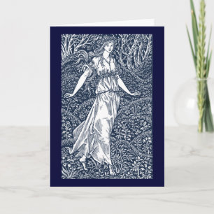 William Morris Lady Card