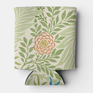 William Morris Larkspur Floral Pattern Can Cooler