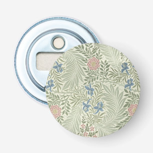 William Morris Larkspur Floral Wallpaper Bottle Opener