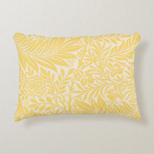 William Morris - Larkspur Leaves & Flower Pattern Decorative Cushion