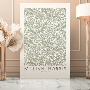 William Morris Larkspur Wall Art Print