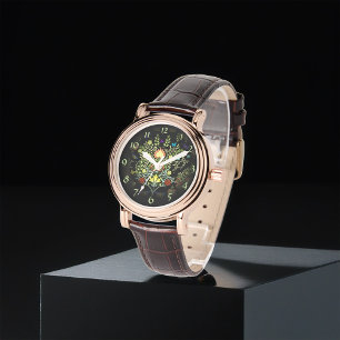 William Morris Leaves And Flowers Watch