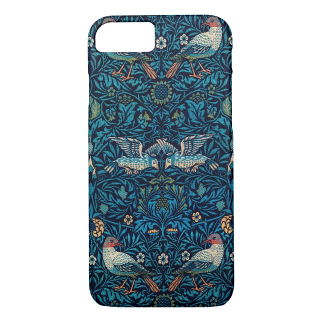 William Morris - Leaves & Birds Pattern Case-Mate iPhone Case (Back)