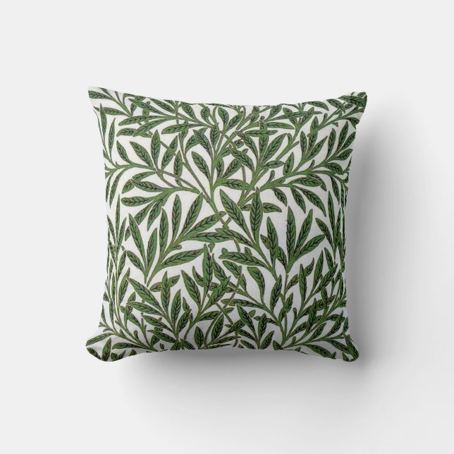 William Morris “Leaves” Cushion (Front)