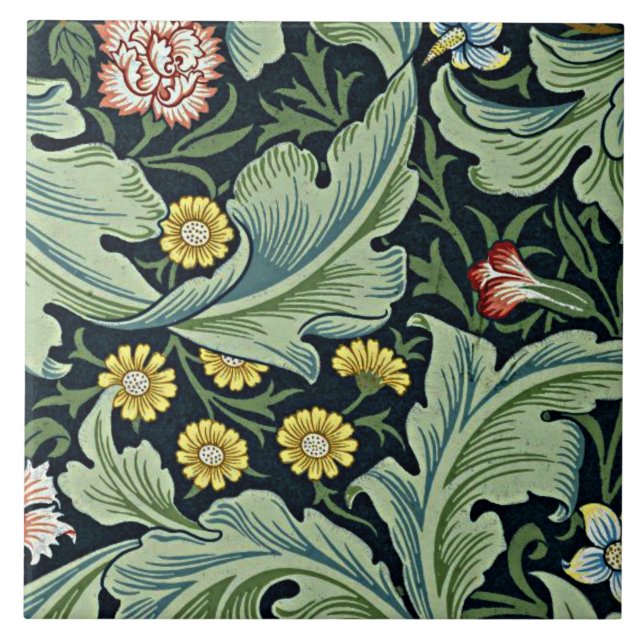 William Morris - Leicester Ceramic Tile (Front)