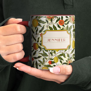 William Morris Lemons Pomegranate Pattern Mug