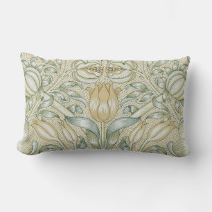 William Morris Lily and Pomegranate Flower Classic Lumbar Cushion