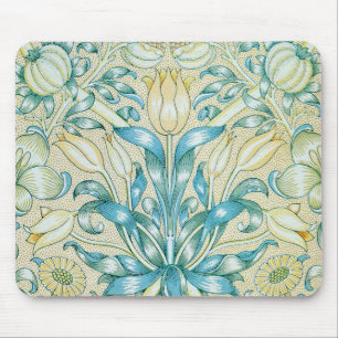 William Morris Lily and Pomegranate Pattern Mouse Mat