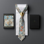 William Morris Lily Art Nouveau Floral Pattern Tie<br><div class="desc">William Morris Lily Pattern Design. William Morris was an English textile designer, artist, writer, and socialist associated with the Pre-Raphaelite Brotherhood and British Arts and Crafts Movement. He founded a design firm in partnership with the artist Edward Burne-Jones, and the poet and artist Dante Gabriel Rossetti. This beautiful Art Nouveau...</div>