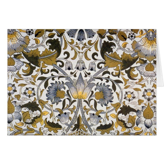 William Morris Lodden floral flower (Front Horizontal)