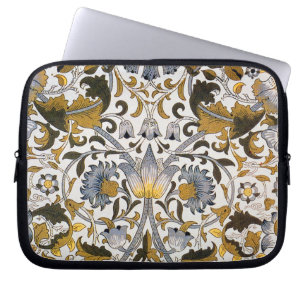 William Morris Lodden floral flower Laptop Sleeve