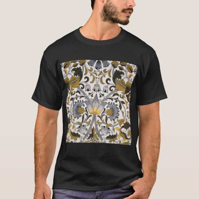 William Morris Lodden floral flower T-Shirt (Front)