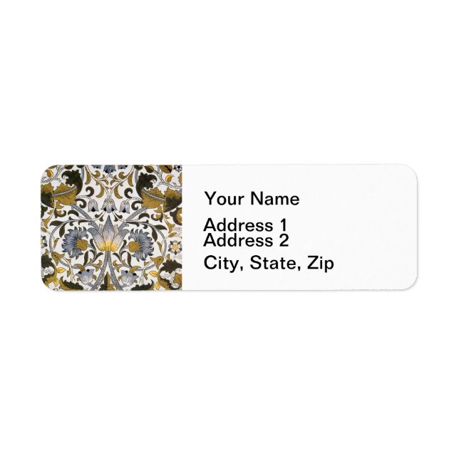 william morris lodden floral flower textile (Front)