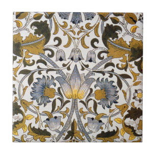 William Morris Lodden floral flower Tile