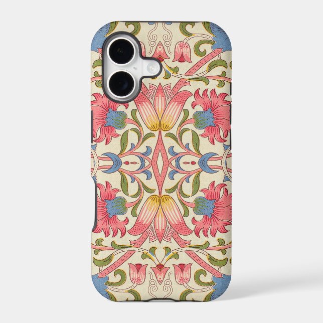 William Morris Lodden Floral Pattern Pastel  (Back)