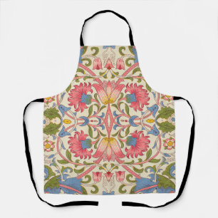 William Morris Lodden Floral Pattern Pastel Apron