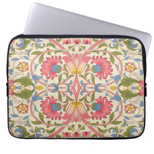 William Morris Lodden Floral Pattern Pastel Laptop Sleeve