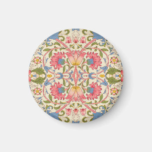 William Morris Lodden Floral Pattern Pastel Magnet