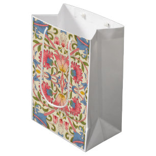 William Morris Lodden Floral Pattern Pastel Medium Gift Bag