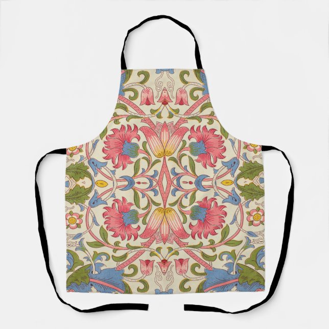 William Morris Lodden Spring Wallpaper Art  Apron (Front)