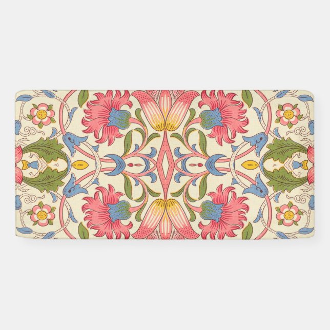 William Morris Lodden Spring Wallpaper Art  Banner (Horizontal)