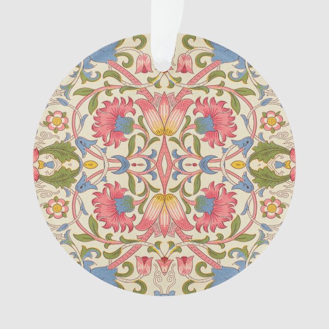 William Morris Lodden Spring Wallpaper Art  Ornament (Front)