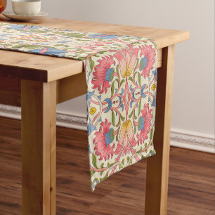 William Morris Lodden Spring Wallpaper Art  Short Table Runner