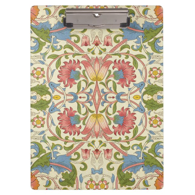 William Morris Loddon Blossom Floral Patterns Clipboard (Front)